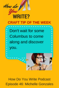 This is what you should be doing while you wait to be published. Michelle Gonzales talks to Rachael Herron about her writing process on How Do You Write?