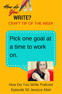 Jessica Abel on Working on One Project At a Time - Listen or watch at How Do You Write with Rachael Herron